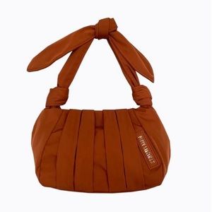 Poppy Lissiman Knot Croissant Bag in Rust